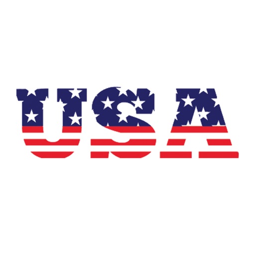 USA - Independence stickers by FOMICHEV DENIS