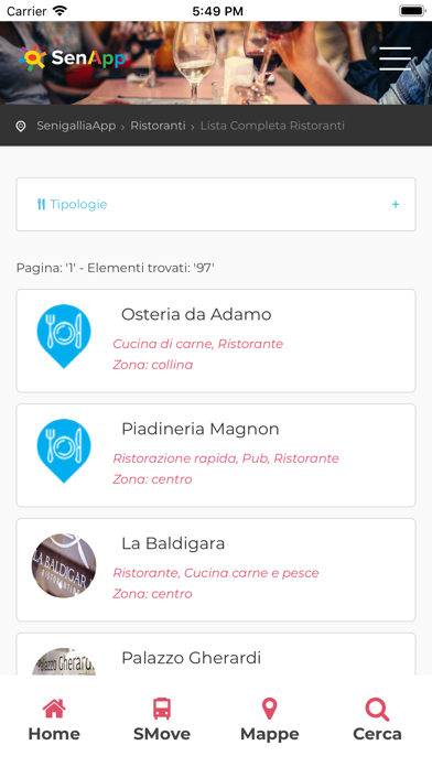 Screenshot #1 pour Senapp - Senigallia App