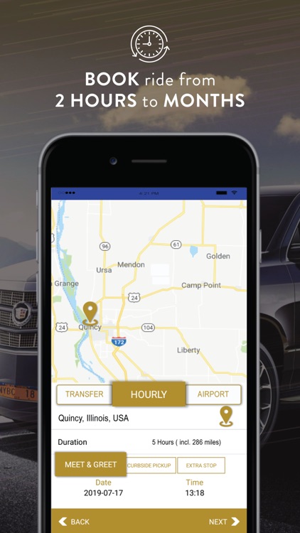 Black Car Lux Chauffeur Servic screenshot-5