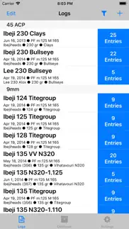 chronograph log iphone screenshot 1