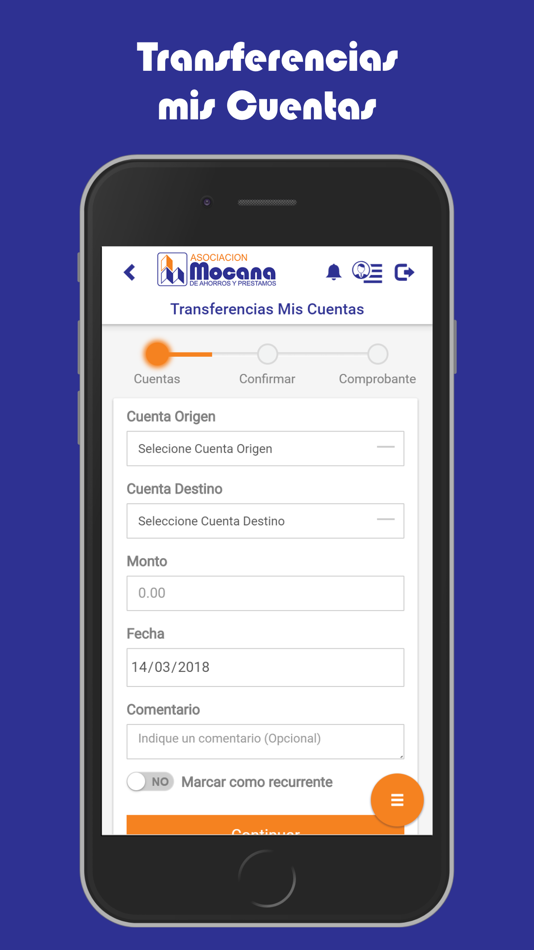 #5. Asomap Banking (iOS) By: Asociación Mocana de Ahorros y Prestamos