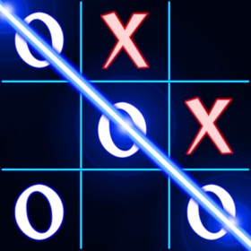 螢幕擷取畫面 (5) Tic Tac Toe - Glow, XO Game