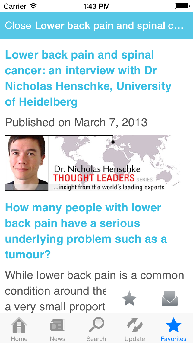 Back Pain by AZoMedical