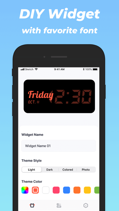 Vivid Widget - Icon Themes DIY Screenshot