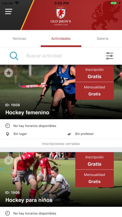 Old John's Contry Club