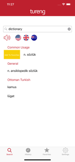 Tureng Dictionary screenshot 3