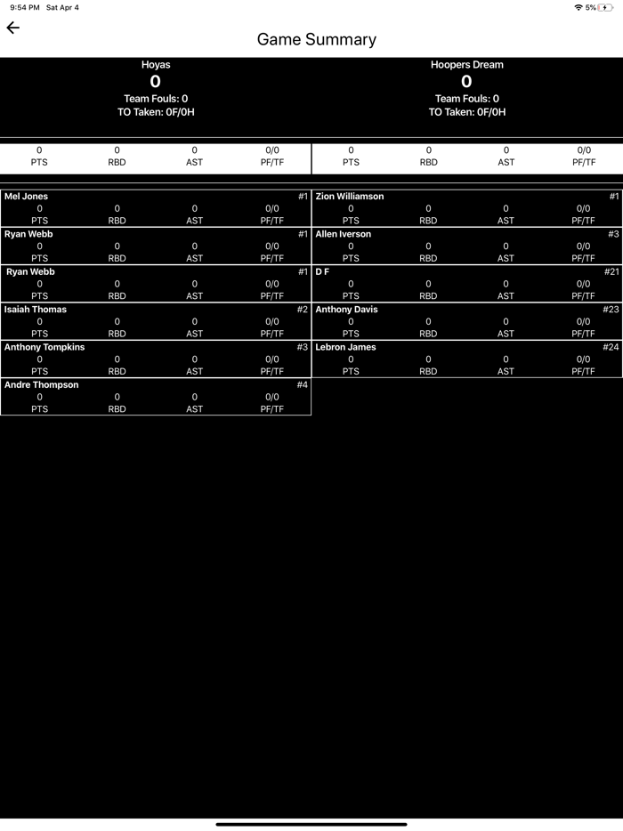 Ballstar Basketball Analytics