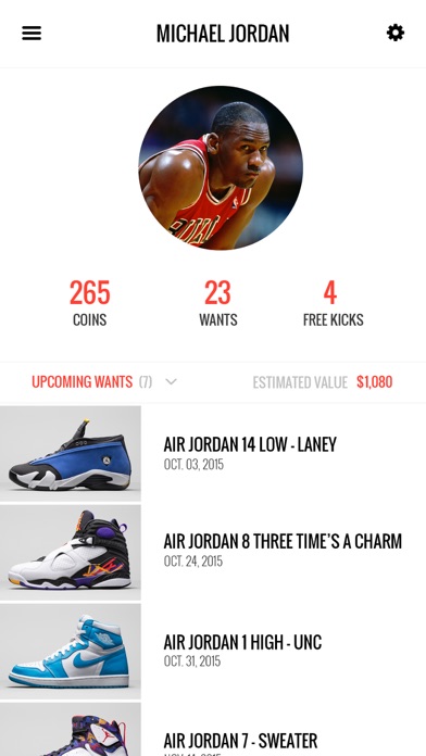 KicksOnFire - Shop Sneakers Screenshot