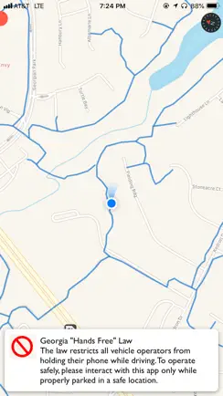 Peachtree City Cart Paths iPhone image 1