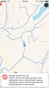 Peachtree City Cart Paths screenshot