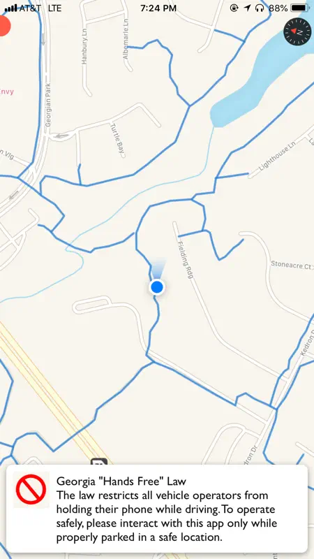 Peachtree City Cart Paths screenshot 1 of 5