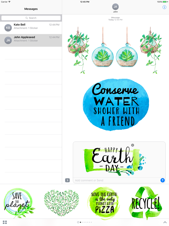 Screenshot #4 pour Ecology on Earth Day Stickers