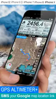 altimeter gps+ (speedometer) iphone screenshot 1