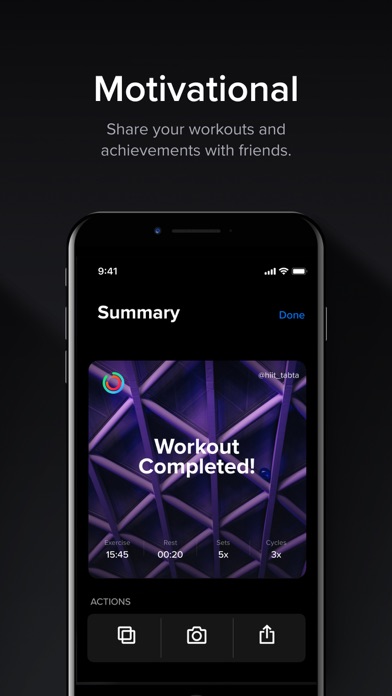 HIIT & Tabata: Fitness App Screenshot