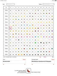 Unicode Developer Font Viewer ipad bilder 0