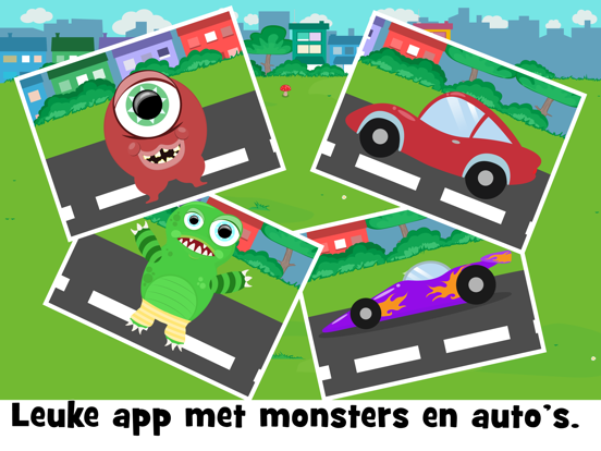 Letters & cijfers met monsters iPad app afbeelding 3