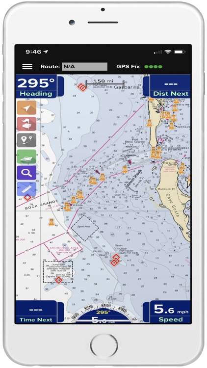 PRO CHARTS - Marine Navigation screenshot-5