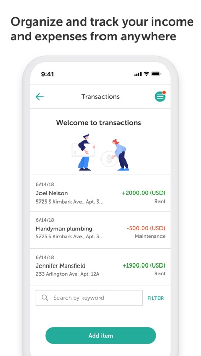 NestEgg: Rental Management App Screenshot
