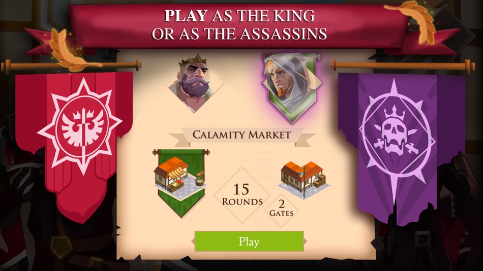 #3. King and Assassins (iOS) Przez: TWIN SAILS INTERACTIVE