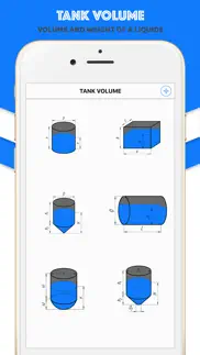 volume of tank calculator iphone screenshot 1
