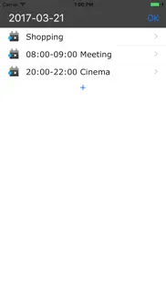 weekplanner iphone screenshot 2