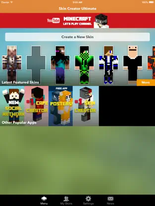 Captura 5 Skin Creator PE for Minecraft iphone