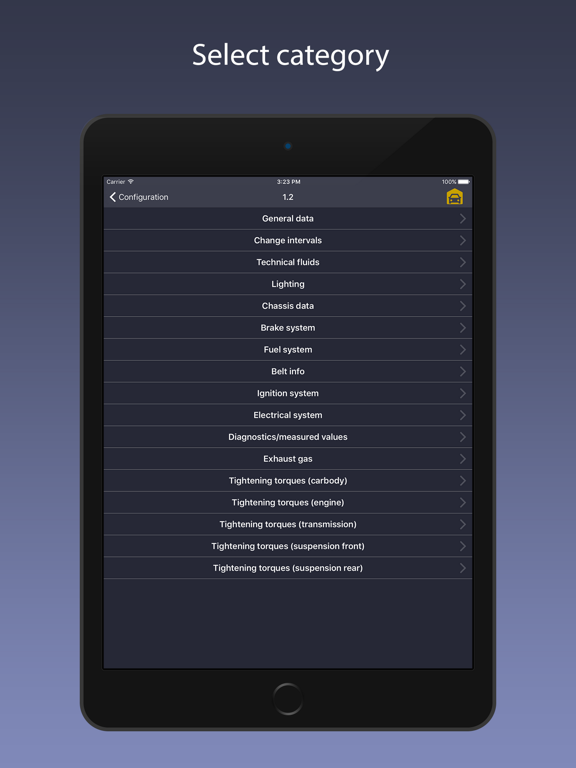 Screenshot #3 for TechApp for Skoda