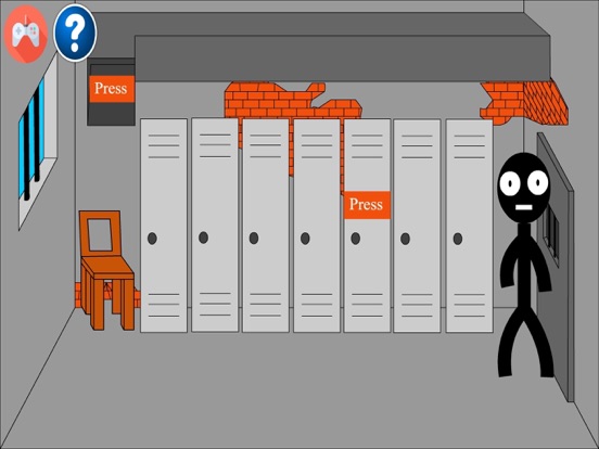 Stickman Prison Break iPad screenshot