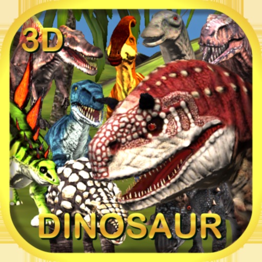 Dinosaur 3D -Augmented reality Icon
