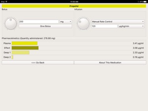 Brigham Anesthesia Simulator screenshot #3 for iPad