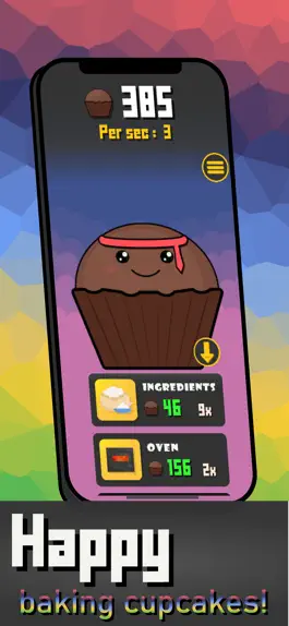 Game screenshot Idle Cupcake Clicker apk