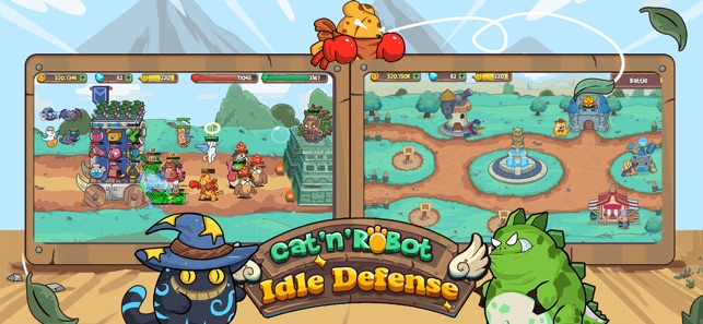 Cat'n'Robot: Idle Defense