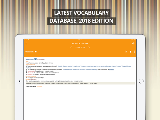 Screenshot #4 pour American Heritage Thesaurus