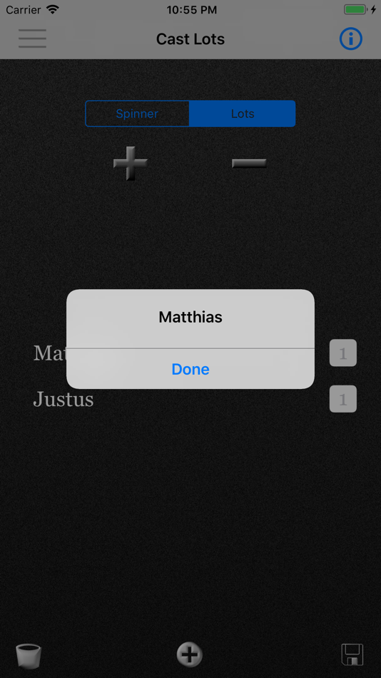 #2. Cast Lots (iOS) 由: Andy Uyeda