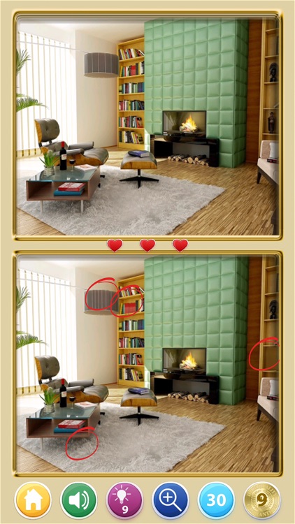 Find The Difference! Rooms HD screenshot-4