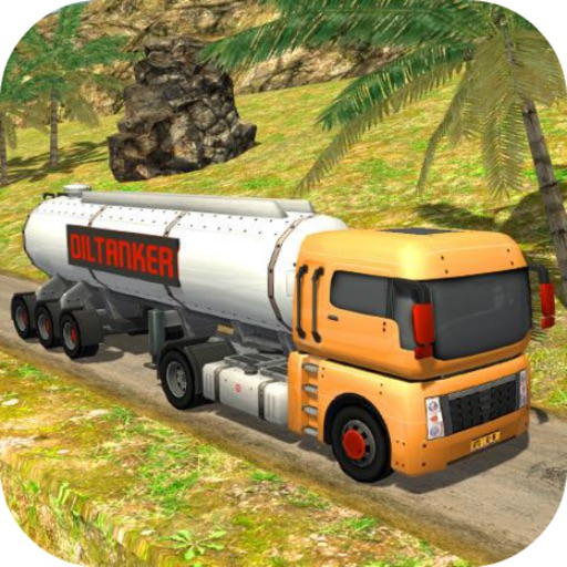 Hill Side Oil Tanker Transport icon