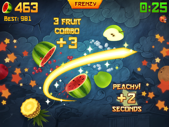 ‎Fruit Ninja® Screenshot