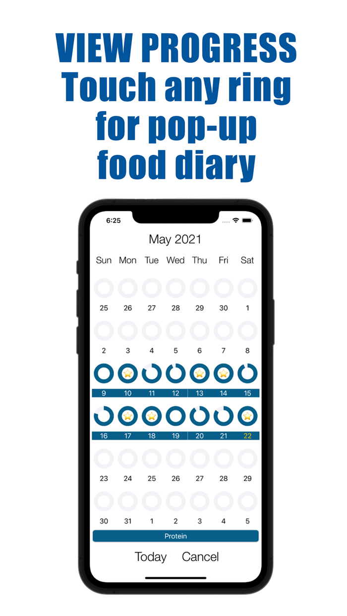 Protein Counter and Tracker