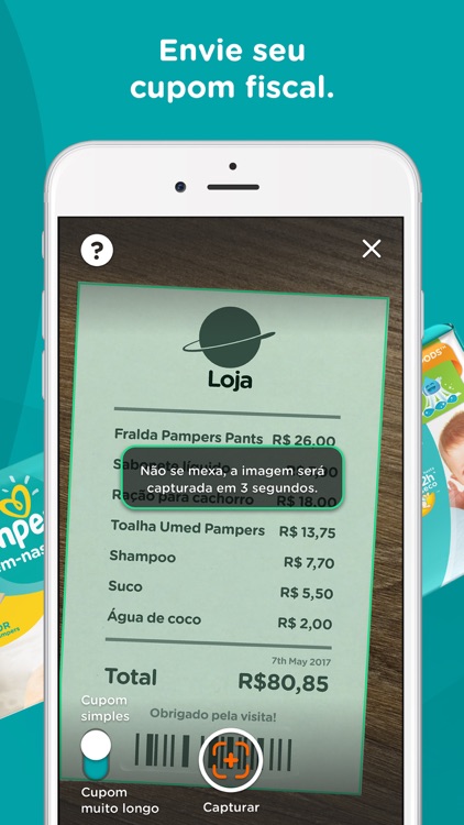 Pampers Clube: Recompensas