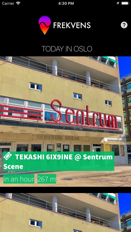 Frekvens | Concerts in Oslo