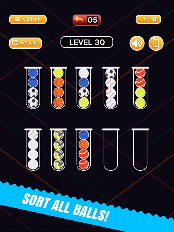 Screenshot #5 pour Ball Sort Fun Puzzle