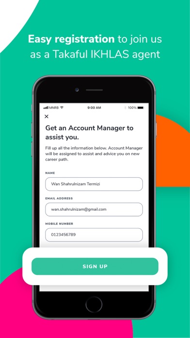 Takaful IKHLAS GO Partner Screenshot