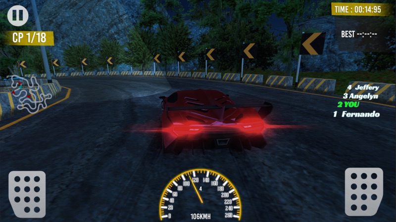 Night Race - Carrera Nocturna screenshot 4