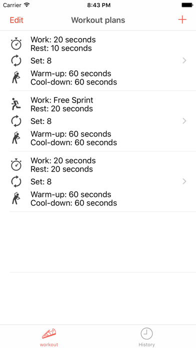 Screenshot #2 pour HIIT Watch