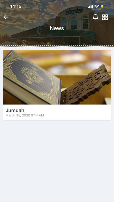 Westchester Muslim Center Screenshot