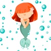 Icon Mermaid Kisses Emojis Stickers