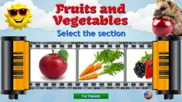 Game screenshot Fruit and Vegetables for Kids mod apk