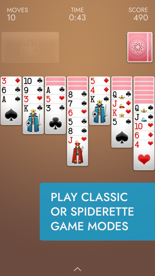 #5. ⋆Spider Solitaire: Card Games (iOS) 由: Brainium Studios LLC