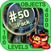 Pack 50 -10 in 1 Hidden Object icon
