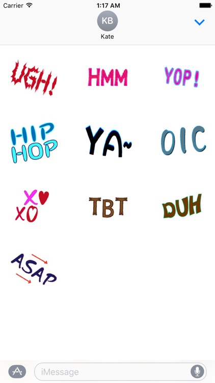 Common English Phrases Sticker